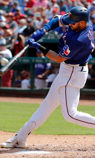 Gallo homers, leaves with injury in Rangers’ 6-2 win over KC